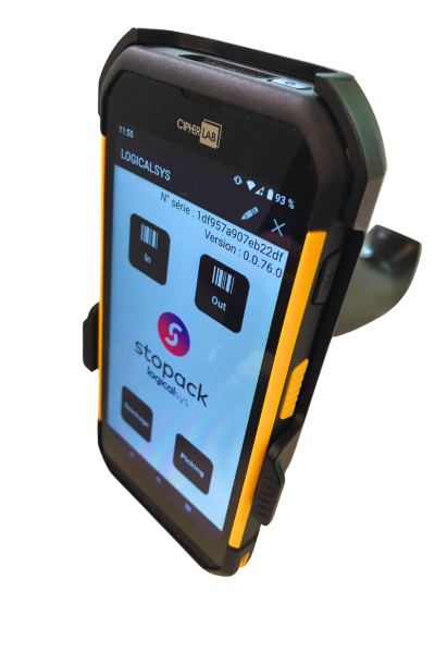Stopack, logiciel mobile pour magasiniers